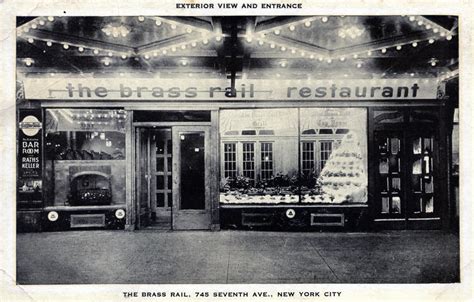 Brass Rail Restaurant New York NY | 745 Seventh Avenue betwe… | Flickr