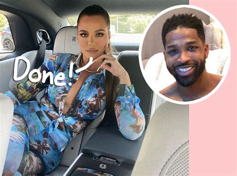 NEVER AGAIN! Khloé Kardashian 'Is Done Falling For' Tristan Thompson's Bull S**t! - Perez Hilton