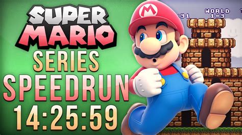 Super Mario Series Speedrun in 14:25:59 - Super Mario Bros.: The Lost ...