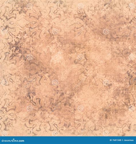 Grunge vintage wallpaper stock illustration. Illustration of flores - 7681348