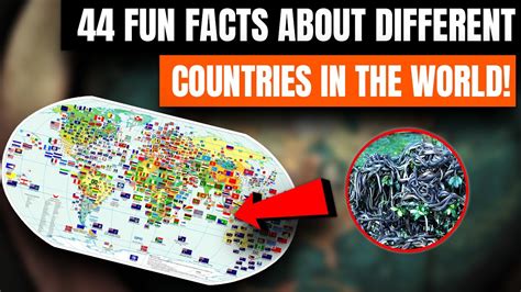 44 Fun Facts About Different Countries in the World! - YouTube