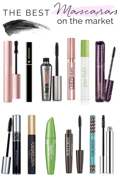 TOP 12 MASCARAS ON THE MARKET RIGHT NOW | THE BEAUTYBLOTTER | Best drugstore mascara, Drugstore ...