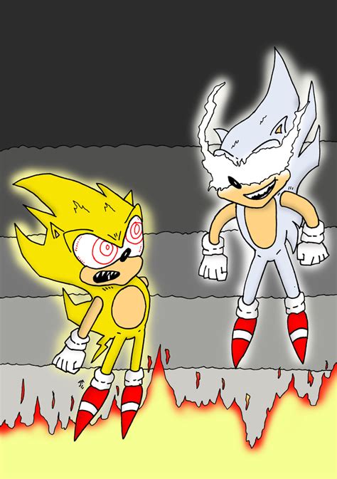 Super Vs Hyper Sonic by JohnnyFive81 on DeviantArt