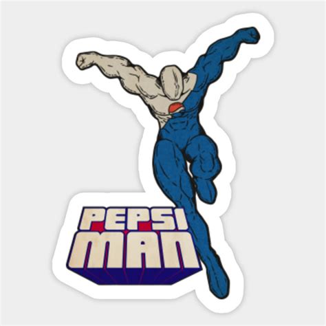 Pepsiman - Pepsi - Sticker | TeePublic