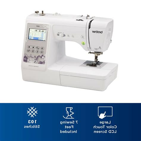 Brother SE600 Combo Computerized Sewing & Embroidery Machine