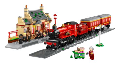 Het vergelijken van LEGO Harry Potter's Hogsmeade-stations