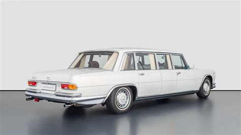 Fully Restored Classic Mercedes Pullman Is A $2.75-Million Rare Limo