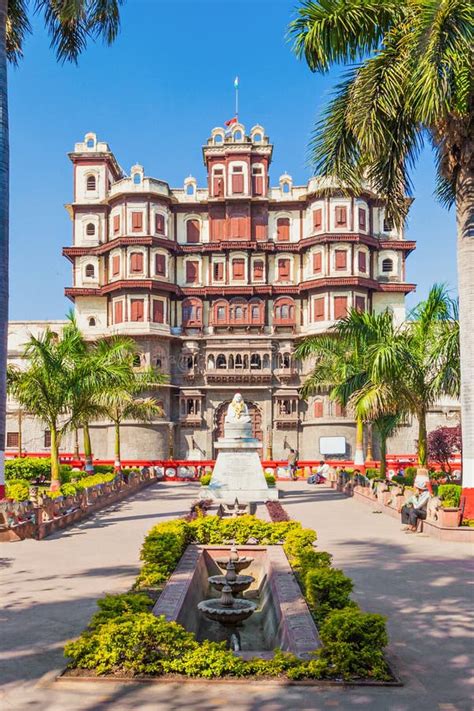 Rajwada palace, Indore stock image. Image of capital - 114069283