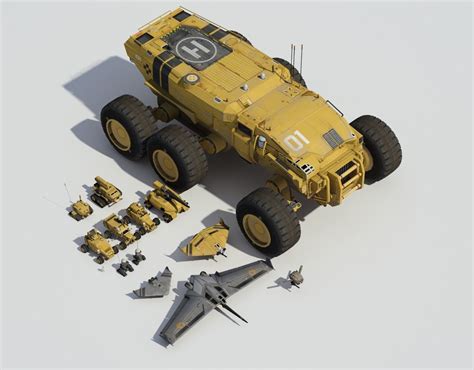 ArtStation - Homeworld Deserts of Kharak, Karl Gryc | Futuristic cars ...