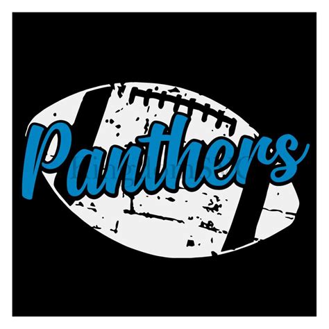 Panthers Svg, Panthers Football svg, High School Mascot, Sch - Inspire ...