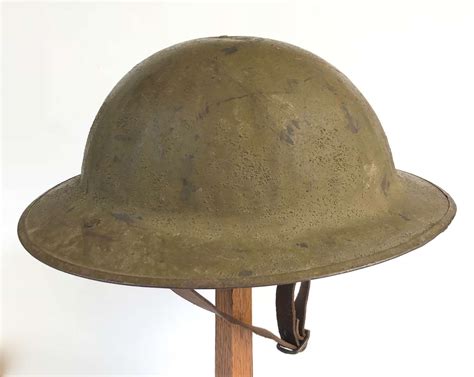 WW1 Superb British Army Issue Brodie Steel Helmet.