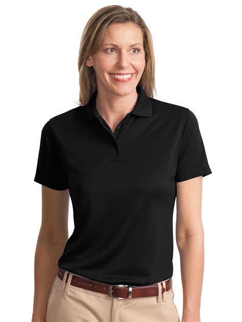 Port Authority - Port Authority Women's Comfortable Pique Polo Shirt ...