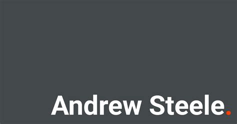 Andrew Steele - scientist, presenter, writer