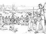 American History Coloring Pages sketch template