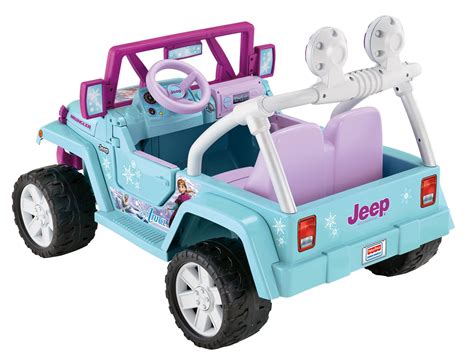 Frozen Kids Power Wheels Jeep Wrangler Battery Ride Toys Elsa Anna & Olaf Disney | eBay