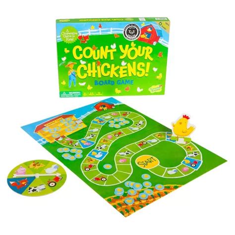 Count Your Chickens! Board Game | Cooperative games, Board games, Games for kids