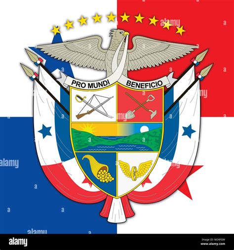 Panama Flag Panama Map Panama Coat Of Arms Republica De Panama Shorts Panama Flag Coatofarms ...