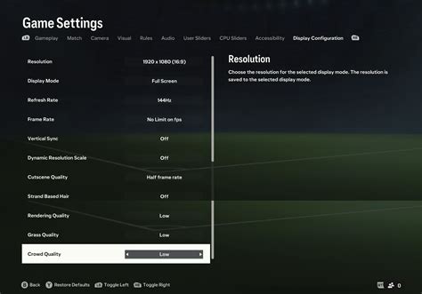 Settings and Optimization tips if you're having issues on PC : r/EASportsFC