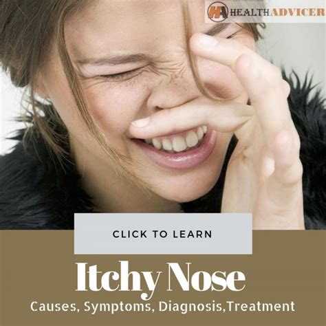 Itchy Nose: Causes, Picture, Symptoms, And Treatment