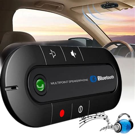 Wireless Handsfree Bluetooth Car Kit MP3 Player Multipoint Multipoint ...