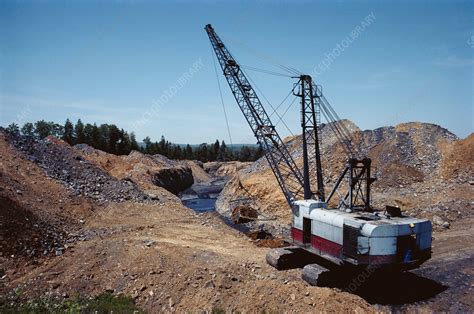 Dragline Excavator - Stock Image - C012/2915 - Science Photo Library