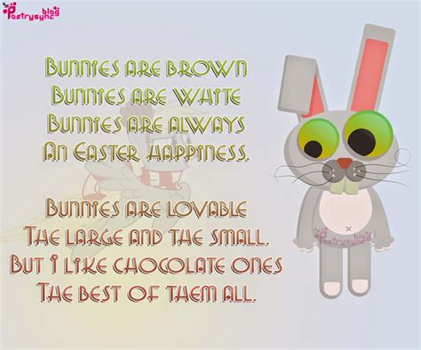 Poetry: Cute Easter Poems with Pictures | Easter poems, Easter songs ...