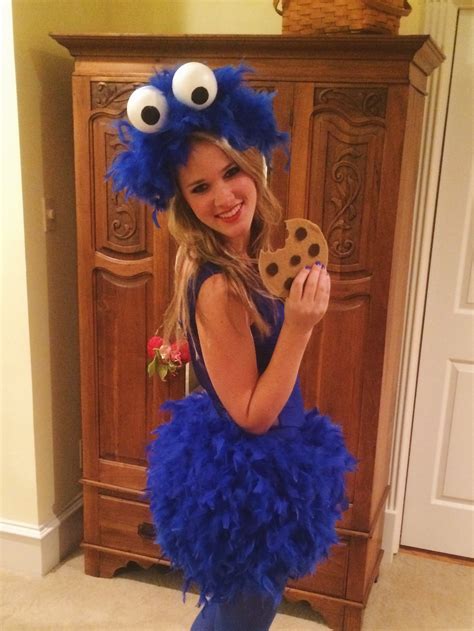 DIY cookie monster costume