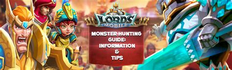 Lords Mobile Monster Hunting Guide For Beginners