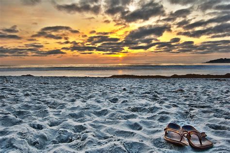 Carmel Beach Sunset Photograph by John Roth - Fine Art America