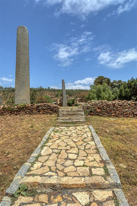 Ancient obelisks in city Aksum, Ethiopia Photograph by Artush Foto ...