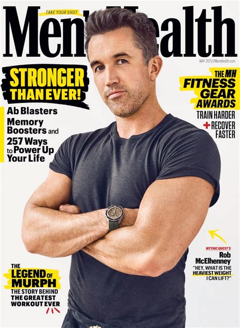 Rob McElhenney shows off his jacked body in Men’s Health - Socialite Life