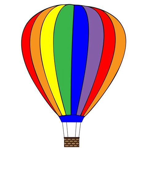 Hot air balloon clipart free pictures – Clipartix