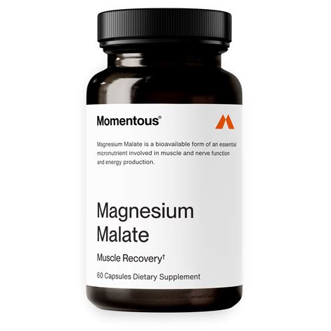 Magnesium Malate Supplement - Improve Your Sleep – Momentous