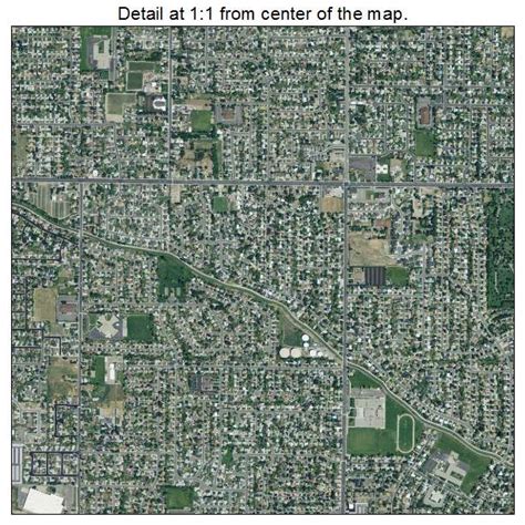 Aerial Photography Map of West Valley City, UT Utah