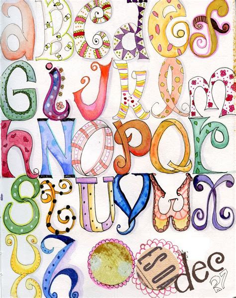 All sizes | alphabet_lr | Flickr - Photo Sharing! | Doodle lettering ...