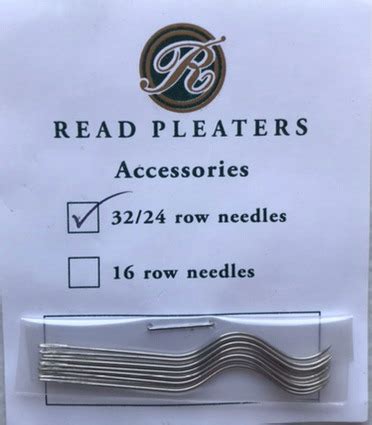 Read Pleater Needles 32/24 Row Notions Craft Supplies & Tools Sewing ...