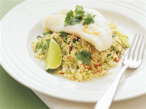 Steamed Fish with Rice recipe | Eat Smarter USA