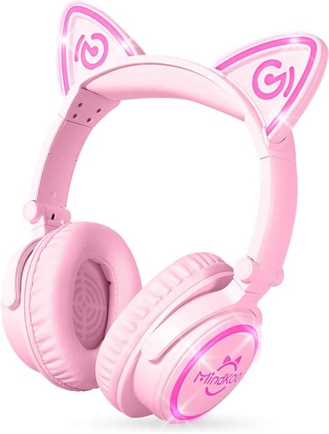 MindKoo Over-Ear-Kopfhörer 7.41 x 8.58 x 3.51inch Rose: Amazon.de ...