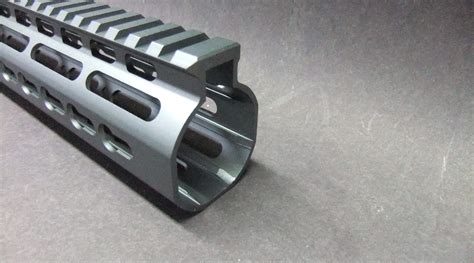 10" Inch AR15 AR-15 AR Ultra Light Slim Anodized Tactical Gun Metal ...