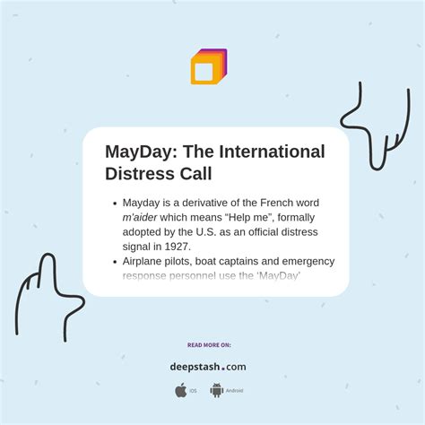 MayDay: The International Distress Call - Deepstash