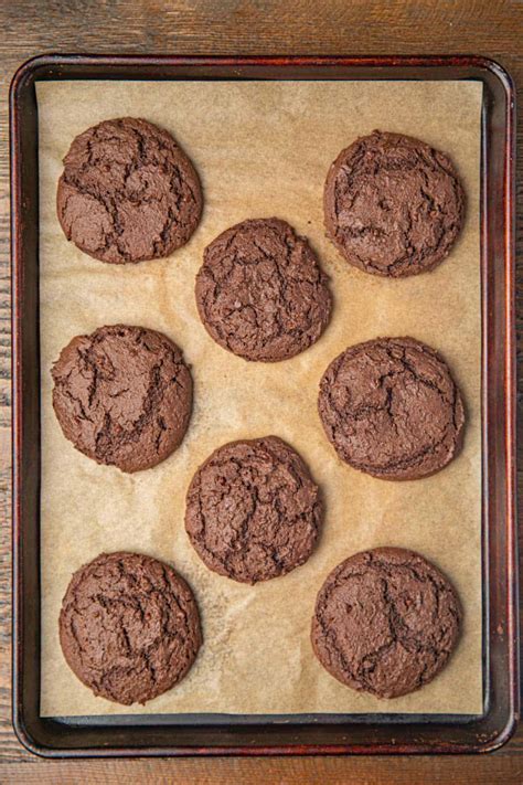 Rich Chocolate Cake Mix Cookies (SO EASY!) - Dinner, then Dessert