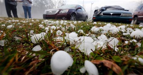 Severe storms, large hail cause extensive damage in South