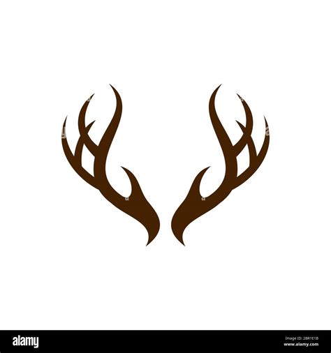 Deer Antlers Cut Out Stock Images & Pictures - Alamy