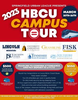 2023 HBCU College Tour | Springfield Urban League