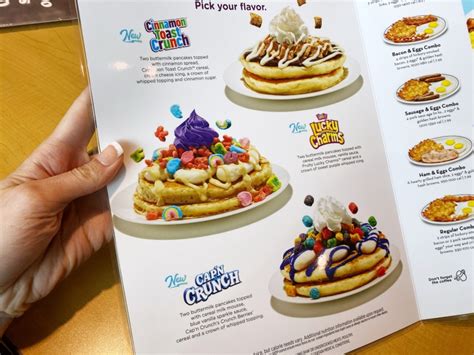 Now at IHOP - Pancakes Topped With Your Favorite Childhood Cereals