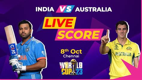 India vs Australia live score and updates, ICC World Cup 2023 - International - geosuper.tv