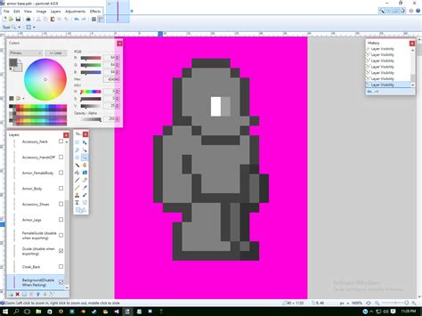 Pixel Art - Animation Guide for player Items | Terraria Community Forums