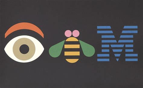 Paul Rand IBM Logo - LogoDix