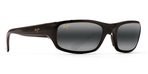 Maui Jim Stingray 103 Gloss Black with Polarized Neutral Grey Lenses - Flight Sunglasses