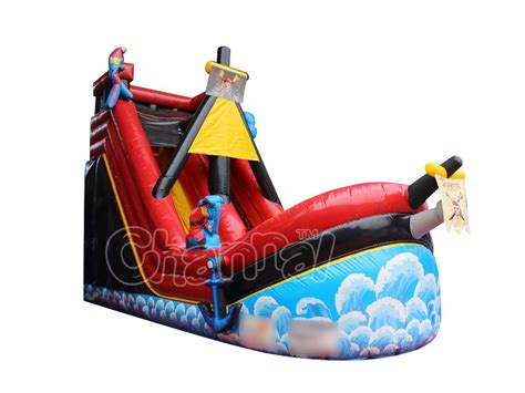 Pirate Ship Inflatable Water Slide For Sale - Channal Inflatables